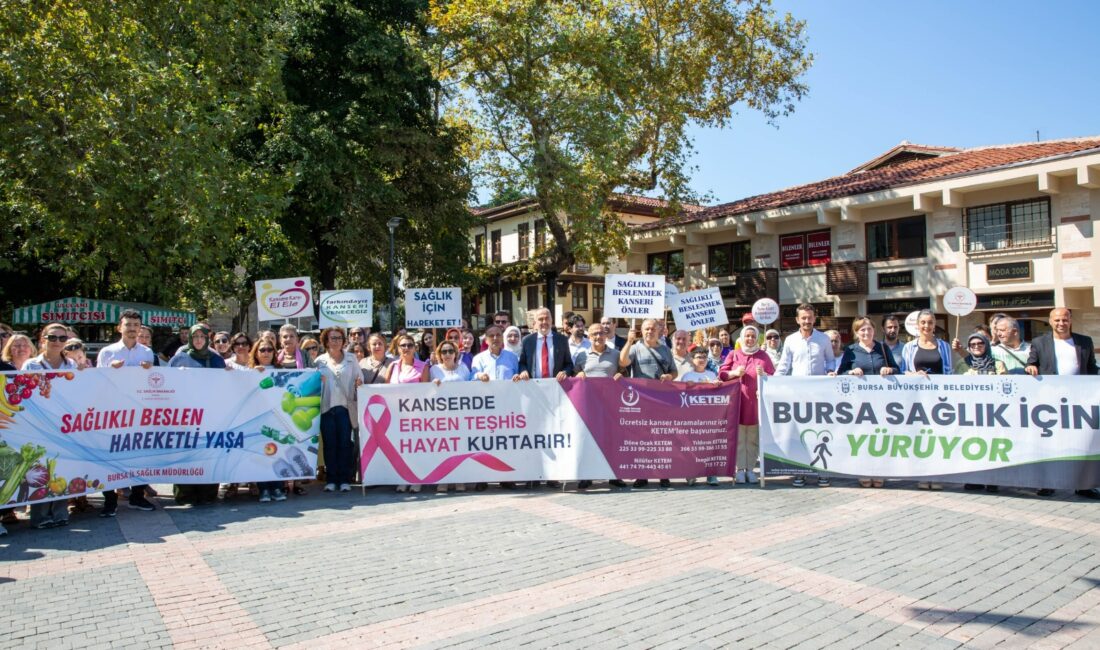 Bursa Büyükşehir Belediyesi tarafından 3-9 Eylül Halk Sağlığı Haftası kapsamında