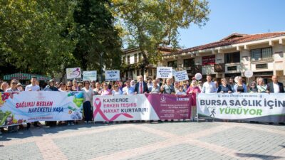 Bursa Büyükşehir Belediyesi tarafından 3-9 Eylül Halk Sağlığı Haftası kapsamında