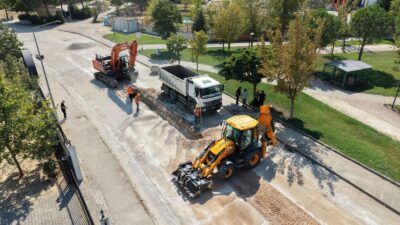 Bursa Büyükşehir Belediyesi, il genelinde sürdürdüğü altyapı ağını genişletme ve