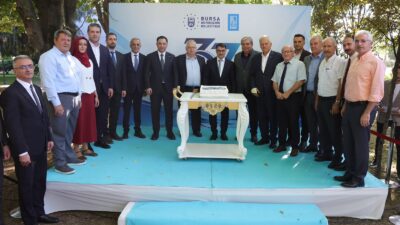 Bursa Büyükşehir Belediyesi’ne bağlı BUSKİ Genel Müdürlüğü, kuruluşunun 37’nci yılını