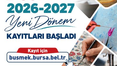  ‘Hayat boyu öğrenme’ vizyonuyla 20 yıldır Bursalıların eğitim yolculuğuna