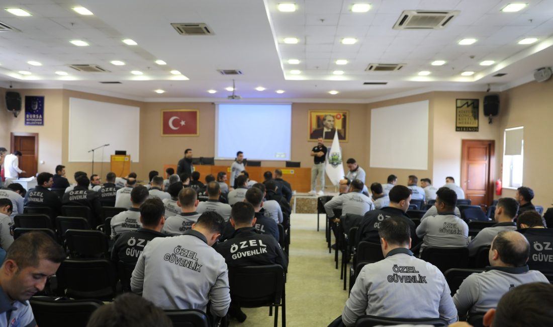 Bursa Büyükşehir Belediyesi, hizmet binaları ve sosyal tesislerde güvenlik standartlarını