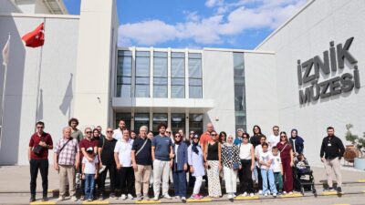 Bursa Büyükşehir Belediyesi'nin düzenlediği ‘İznik Kültürel Miras Teknik Gezisi’ne katılan
