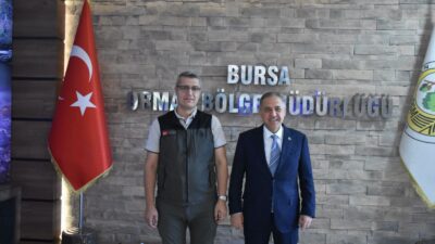 Yalova Valisi Dr. Ahmet Hamdi Usta, Bursa Orman Bölge Müdürlüğü’nü