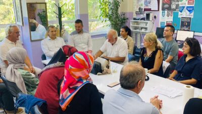Orhangazi İlçe Millî Eğitim Müdürü Erol ŞanIıtürk ve Şube Müdürü