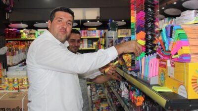 Yeni eğitim-öğretim yılı öncesinde Orhangazi Esnaf ve Sanatkarlar Odası Başkanı