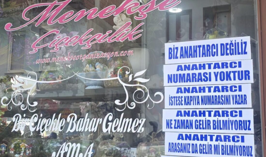 Bursa’nın İznik ilçesinde bir esnaf, komşusu olan anahtarcıyla ilgili kendisine