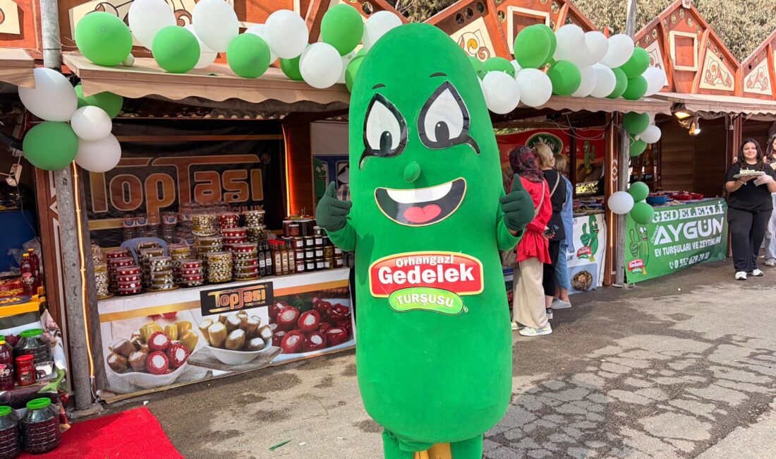 Bursa’nın Orhangazi ilçesinde turşusuyla ünü Türkiye sınırlarını aşan Gedelek Mahallesi’nde