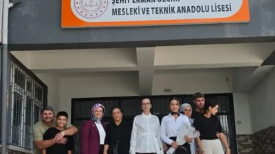 Bursa’da 2020 yılında görevi başında şehit olan polis memuru Erman