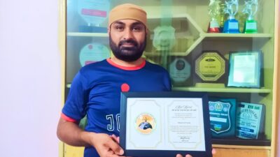 Pakistanlı spor eğitmeni Muhammad Naeem, spor ve sağlıklı yaşamın toplumun