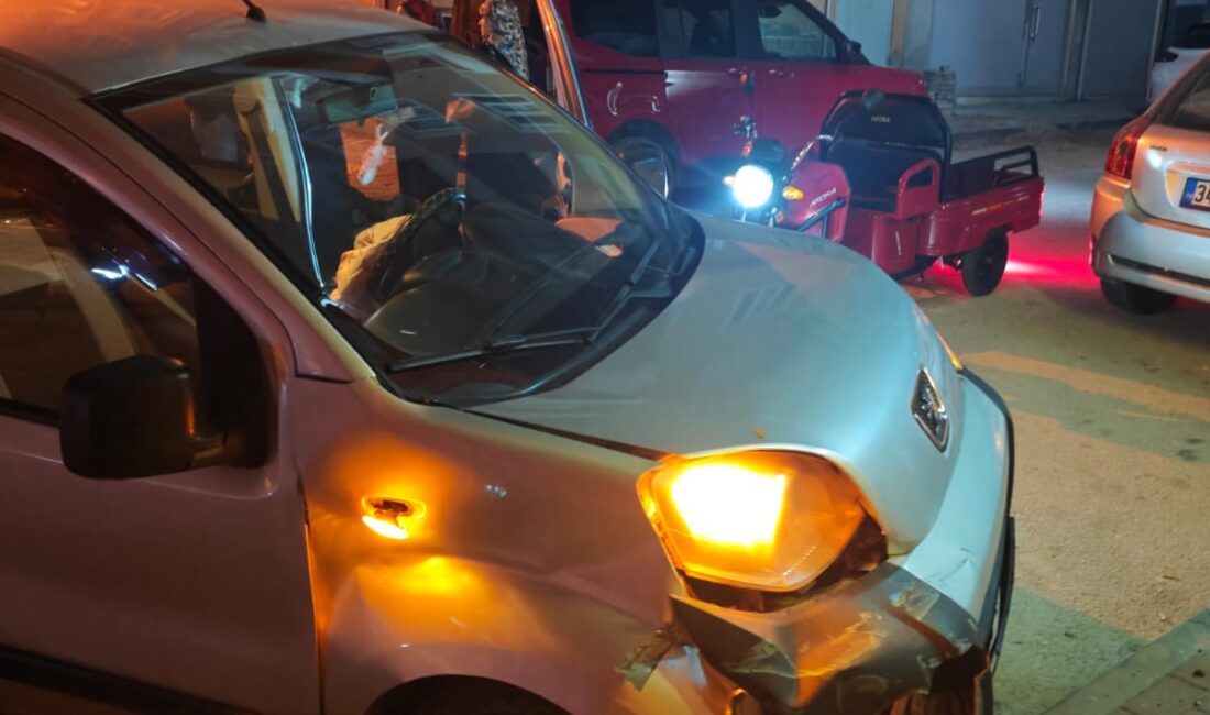 Bursa'nın Orhangazi ilçesinde gece saatlerinde meydana gelen trafik kazasında sürücünün