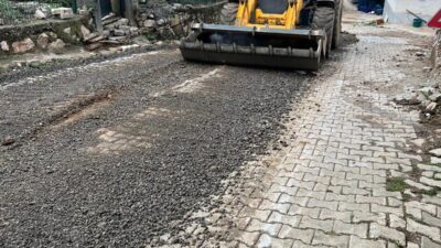 Bursa’nın Orhangazi ilçesine bağlı kırsal Ortaköy Mahallesi’nde, doğalgaz altyapı çalışmaları