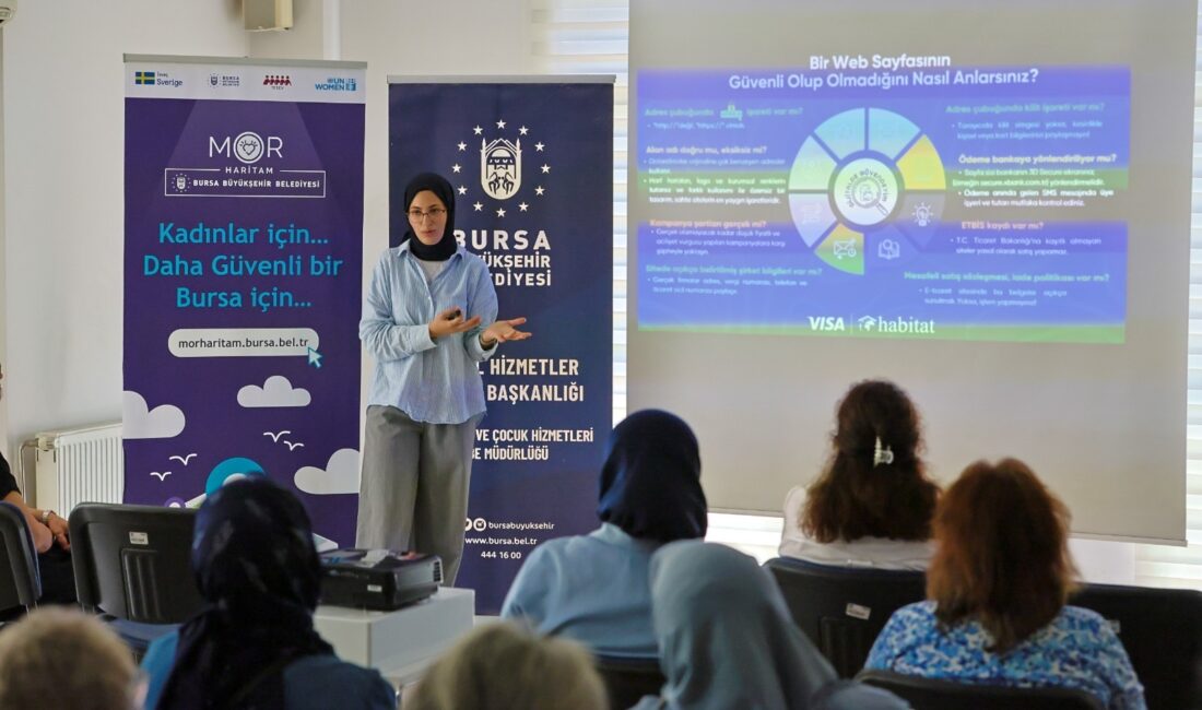 Bursa Büyükşehir Belediyesi, Habitat Derneği iş birliğiyle hayata geçirilen ‘Dijitalde