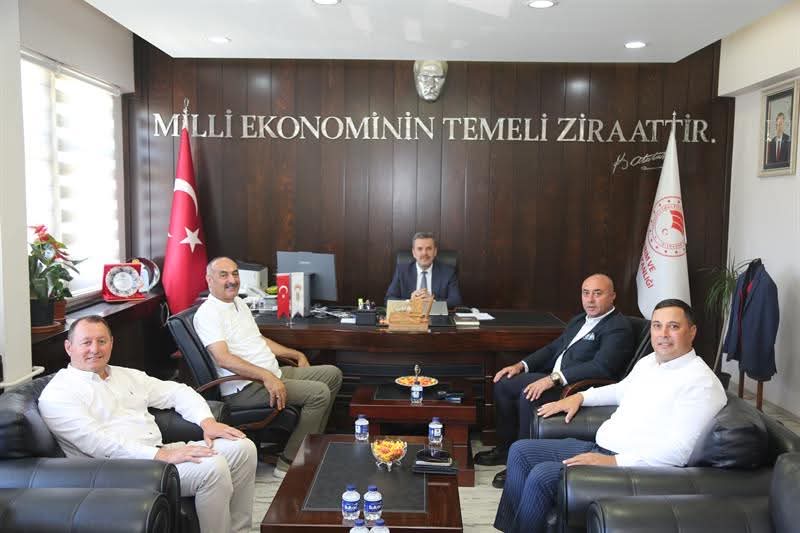 Marmarabirlik Yönetim Kurulu Başkanı Ali Yıldız, Bursa İl Tarım ve
