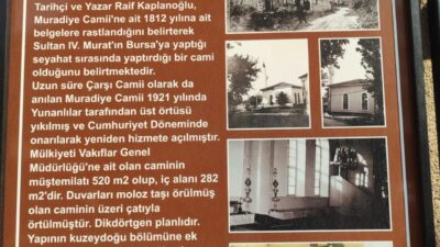 Bursa’nın Orhangazi ilçesinde tarihi eser niteliğindeki Muradiye Camii’nin yıllardır beklenen