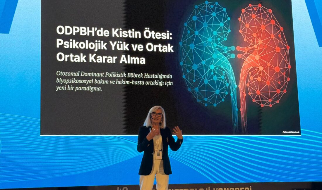 Nefroloji kongresinde değerlendirmelerde bulunan Prof. Dr. Dilbaz; ağrı, yorgunluk ve
