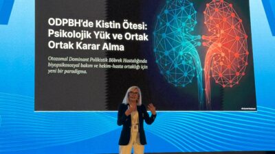 Nefroloji kongresinde değerlendirmelerde bulunan Prof. Dr. Dilbaz; ağrı, yorgunluk ve