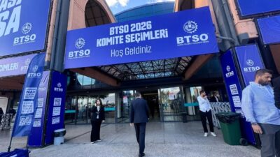 Bursa Ticaret ve Sanayi Odası'nın (BTSO) komite seçimleri bugün 09.00-17.00