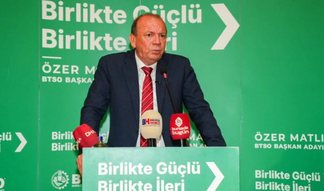 Bursa Ticaret ve Sanayi Odası'nda (BTSO) bugün gerçekleştirilen seçimlerde Özer
