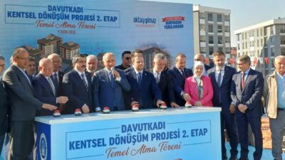 Yıldırım Belediyesi kentsel Davutkadı Kentsel Dönüşüm Projesi kapsamında 2. Etapların