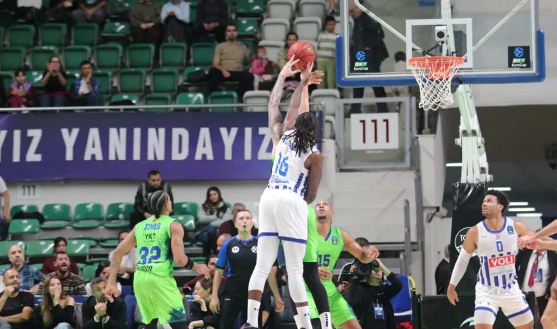 Bursa temsilcisi TOFAŞ, BKT EuroCup C Grubu'nun 3'üncü haftasında sahasında