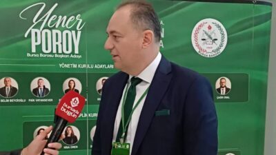 Bursa Barosu'nda yeni dönemin başkanını ve kurullarını belirlemek için gerçekleştirilen