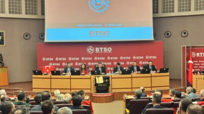 Bursa Ticaret ve Sanayi Odası'nda (BTSO), Özer Matlı'nın Yönetim Kurulu
