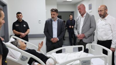Bursa Büyükşehir Belediye Başkan Vekili Şahin Biba, Manisa’nın Akhisar ilçesinde