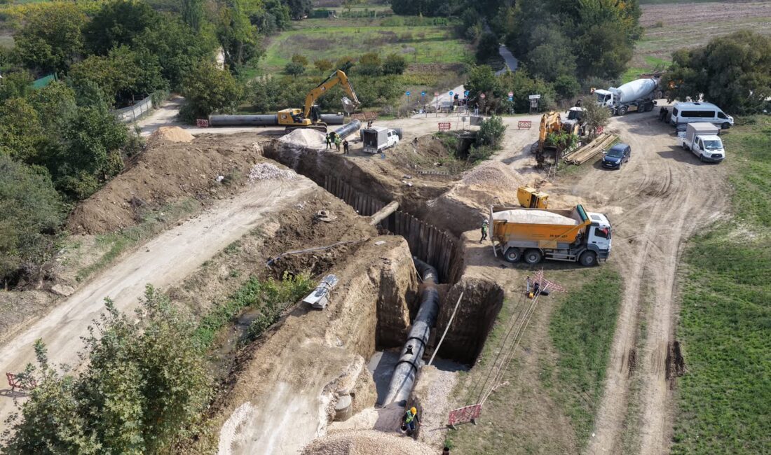 Bursa Büyükşehir Belediyesi, Çınarcık İçme Suyu Projesi kapsamında Nilüfer’in Kayapa
