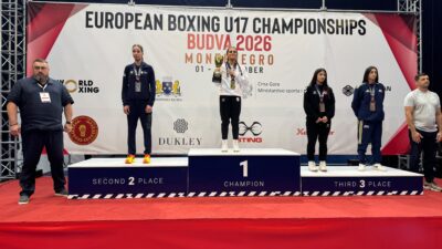 Bursa Büyükşehir Belediyespor Kulübü sporcusu Sudem Temuçin, Karadağ’da gerçekleştirilen Yıldızlar