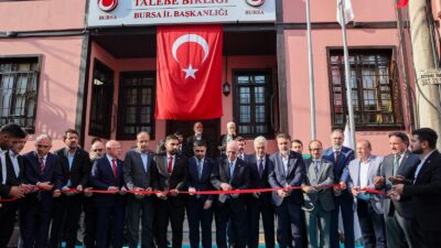 Bursa Büyükşehir Belediye Başkan Vekili Şahin Biba, Millî Türk Talebe
