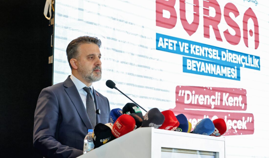 Bursa Büyükşehir Belediye Başkan Vekili Şahin Biba, 13 Ekim Dünya