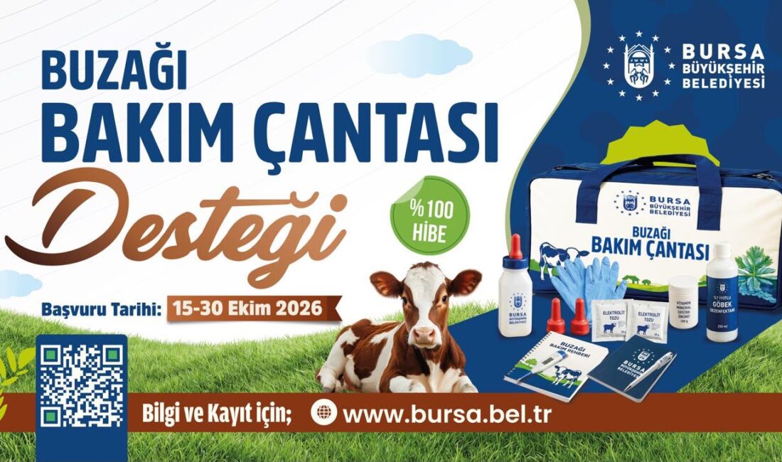 Bursa Büyükşehir Belediyesi, kırsal kalkınmaya katkı sağlamak ve hayvancılıkta verimliliği