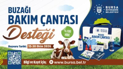 Bursa Büyükşehir Belediyesi, kırsal kalkınmaya katkı sağlamak ve hayvancılıkta verimliliği