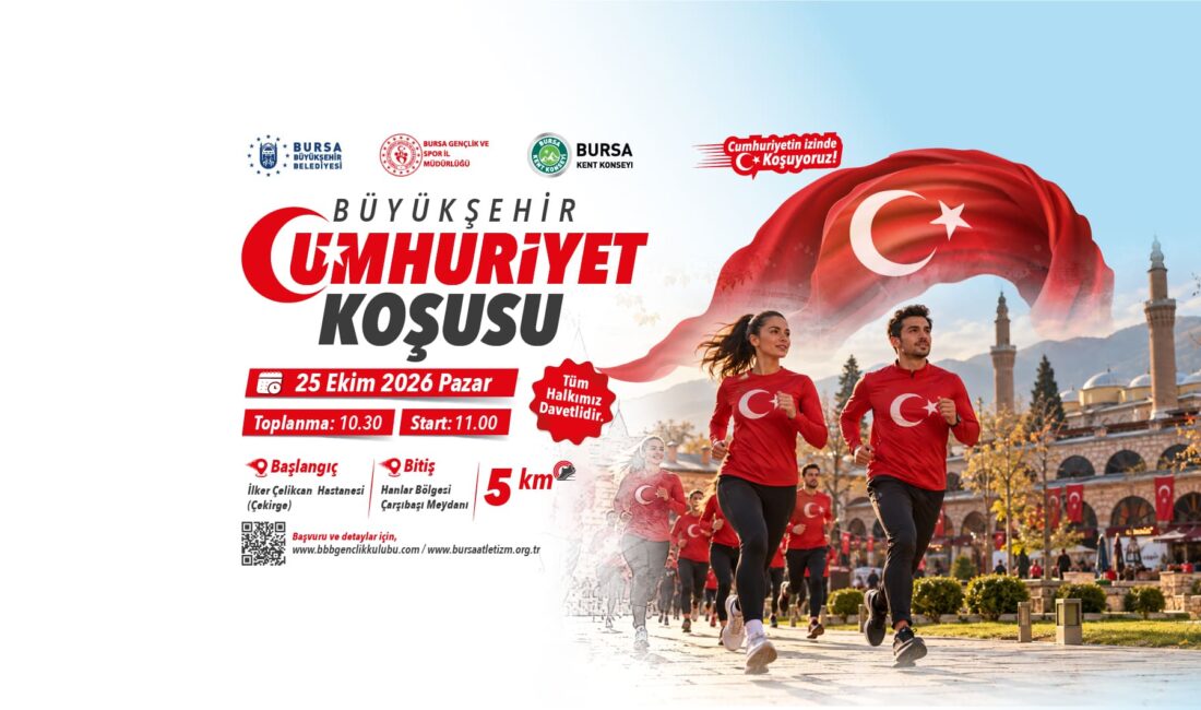 Bursa Büyükşehir Belediyesi, 29 Ekim Cumhuriyet Bayramı etkinlikleri kapsamında 25