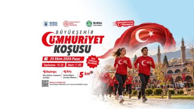 Bursa Büyükşehir Belediyesi, 29 Ekim Cumhuriyet Bayramı etkinlikleri kapsamında 25