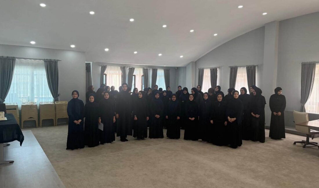 Müftülük bünyesinde faaliyet gösteren Kız Kur’an Kursu’nda hafızlık eğitimini başarıyla
