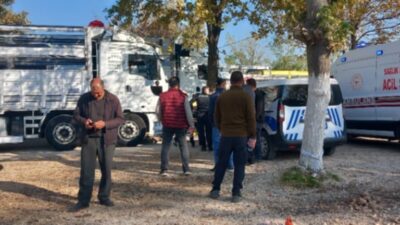 Bursa’nın Yenişehir ilçesine İzmir'den nakliye için gelen 41 yaşındaki kamyon