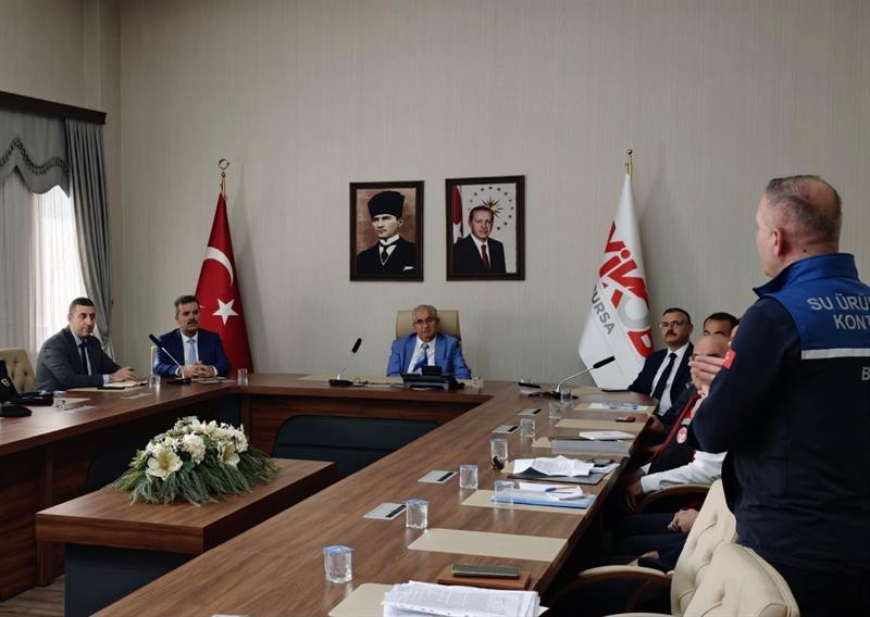 Bursa Vali Yardımcısı Hulusi Doğan başkanlığında, Avrupa pazarına ihraç edilen