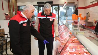 Bursa İl Tarım ve Orman Müdürlüğü ekipleri, kent genelinde et