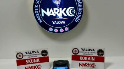 Yalova’da uyuşturucu sevkiyatı ve ticaretine yönelik düzenlenen iki ayrı operasyonda