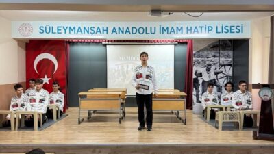 Orhangazi Süleymanşah Anadolu İmam Hatip Lisesi öğrencileri tarafından İmam Hatip
